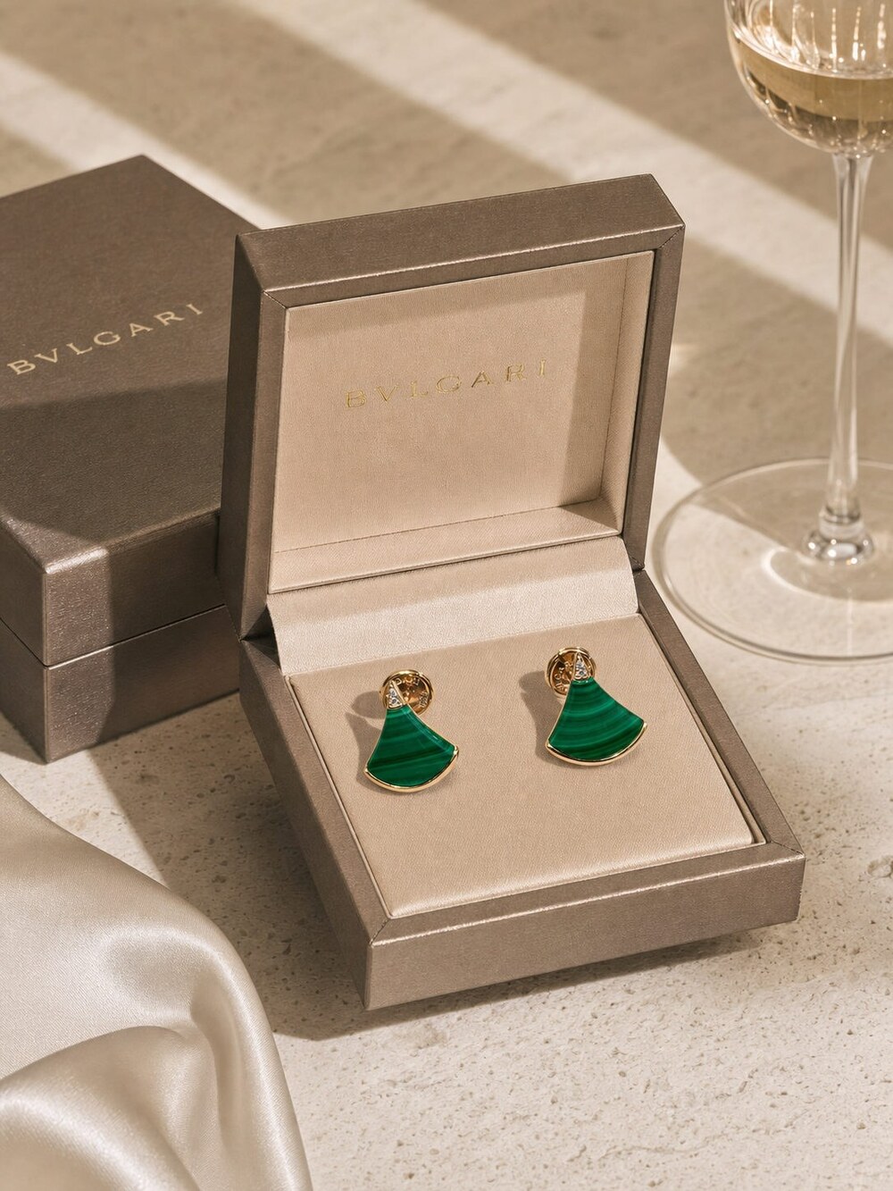 Bulgari Refined Statement Earrings Style 3 | New with Box - Picture 7 of 9